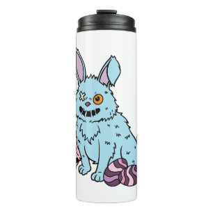 Gothic Rabbit Gothic Bunny Gothic Easter Emo Goth  Thermal Tumbler