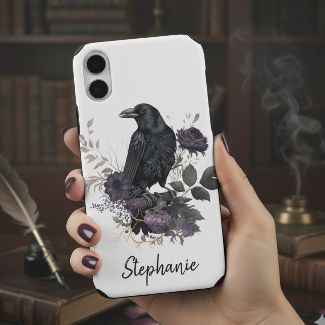 Gothic Raven Dark Academia (Gothic raven phone case)