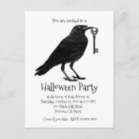 Gothic Raven Halloween Party