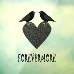 Gothic Ravens and Black Heart