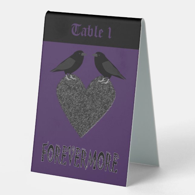 Gothic Ravens and Black Heart Custom (Front)