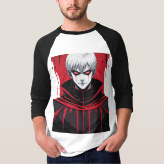 Gothic Red Black Anime T-Shirt