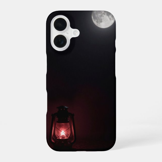 Gothic Red Lantern Phone Case (Back)