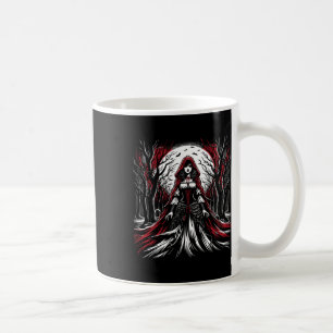 Gothic Red Riding Hood Dark Halloween Spooky  Coffee Mug
