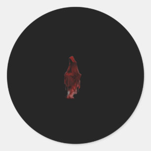 Gothic Red Riding Hood Halloween Sticker Dark Fa