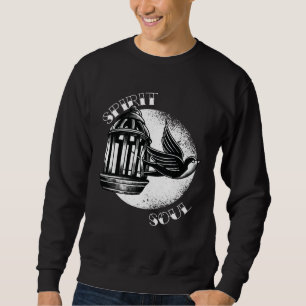 Gothic Released bird Spirit Soul Sweatshirt