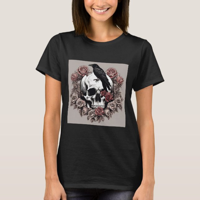 Gothic Reverie Raven's Love T-Shirt (Front)