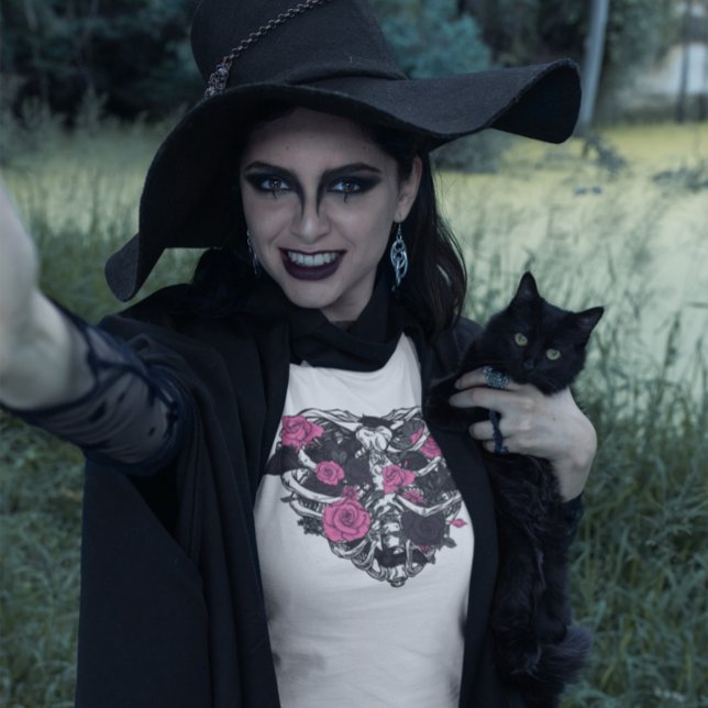 Gothic Rib Cage T-Shirt (Creator Uploaded)