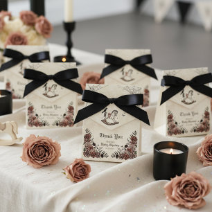Gothic Rocking Horse Halloween Baby Shower Favour Box