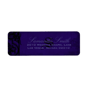 Gothic Romance Return Label Return Address Label