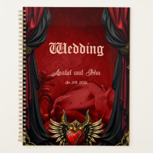 Gothic Romance, the heart of passion. Planner