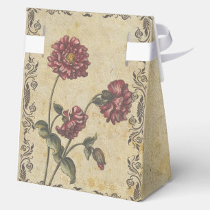 Gothic Romance Wedding Favour Boxes – Dark & Elega
