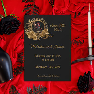 Gothic Romance Wedding Romance Save The Date