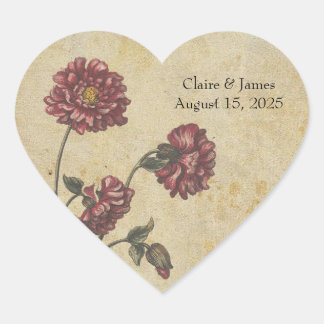 Gothic Romance Wedding Stickers – Dark & Elegant