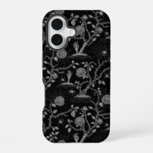 Gothic Rose and Bone Pattern
