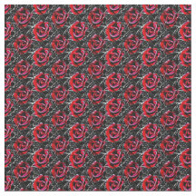 Gothic Rose Fabric
