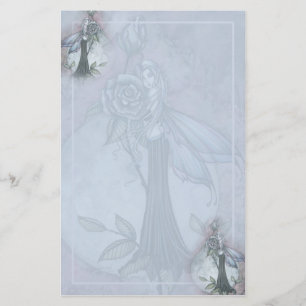 Gothic Rose Fairy Stationary by Molly Harrison Stationery