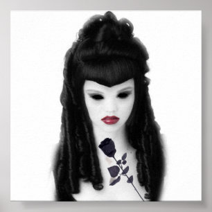Gothic Rose Poster