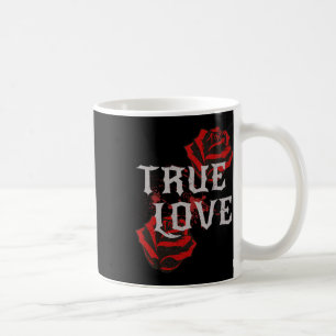 Gothic Rose Punk Love Valentine Student Rock Music Coffee Mug