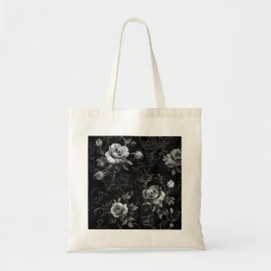 Gothic Rose Tote Bag