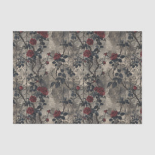 Gothic Rose Vine Tissue Paper