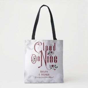 Gothic Roses Cloud Nine Halloween Wedding Tote Bag