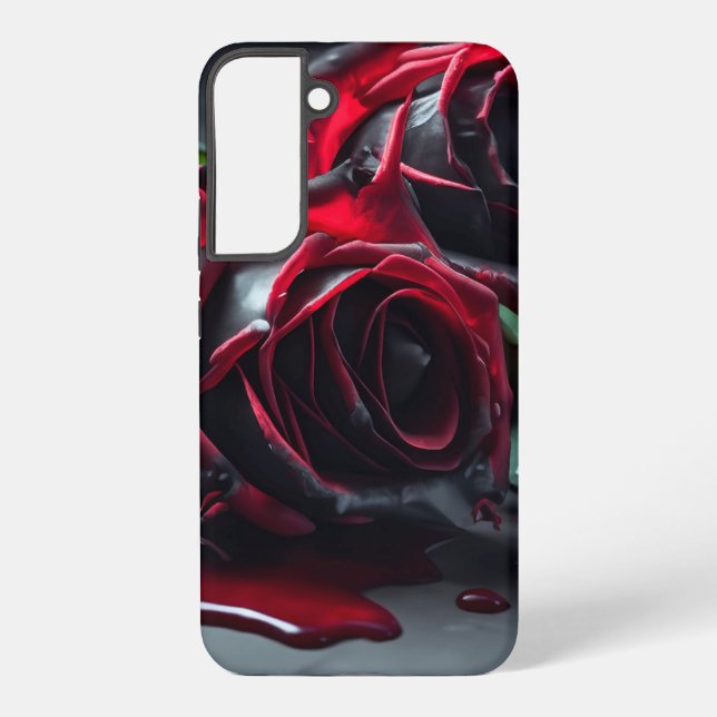 Gothic Roses Samsung Galaxy S22+ Case (Back)