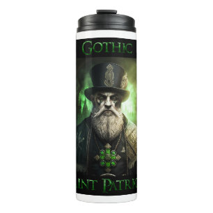 Gothic Saint Patrick Thermal Tumbler