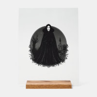 Gothic Salem Witch at Midnight
