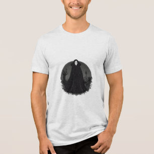 Gothic Salem Witch at Midnight Tri-Blend Shirt