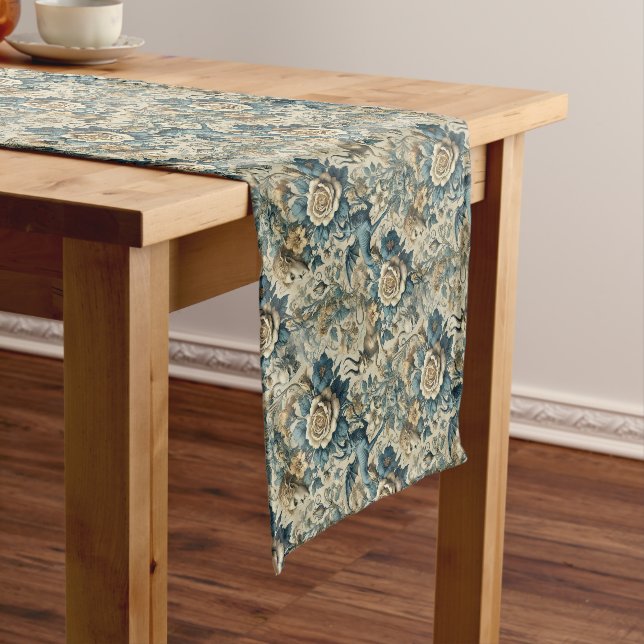 Gothic Serenade – Gothic Victorian Short Table Runner (In Situ)