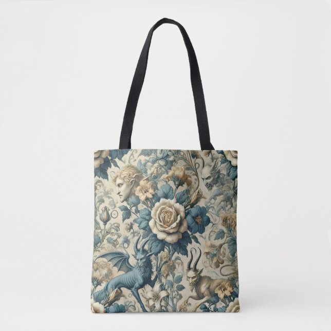 Gothic Serenade – Gothic Victorian Tote Bag (Front)