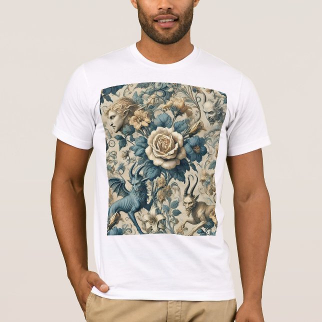 Gothic Serenade – Gothic Wearable Art T-Shirt (Front)