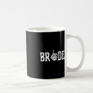 Gothic Skeleton Bride Wedding Just Married Spooky  Coffee Mug