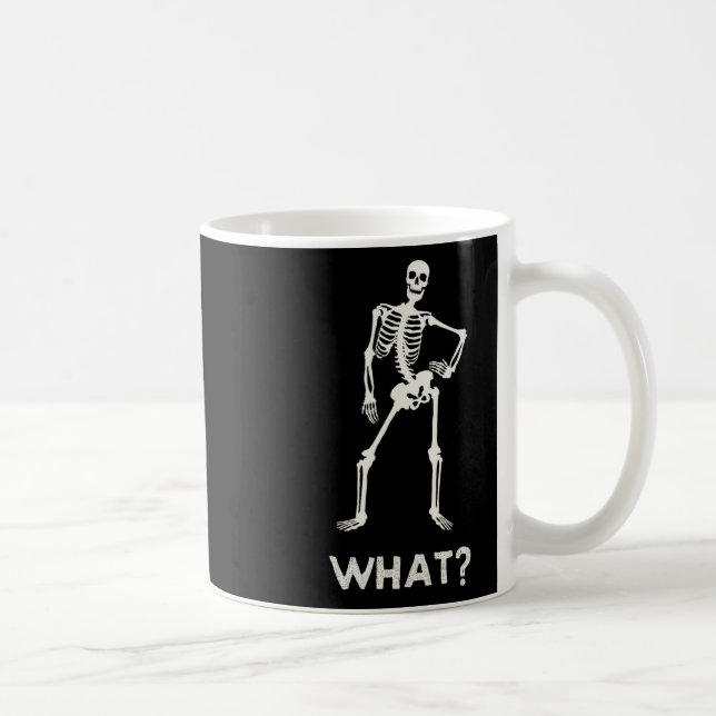 Gothic Skeleton For Teen Girls Boys Halloween Funn Coffee Mug (Right)