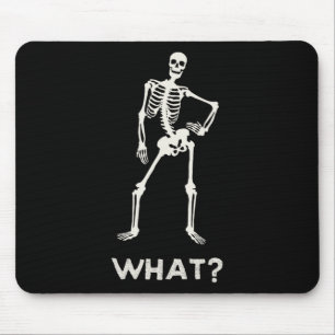 Gothic Skeleton For Teen Girls Boys Halloween Funn Mouse Pad