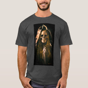 Gothic Skeleton Ghost T-shirt