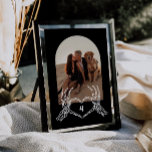 Gothic Skeleton Hands Arch Photo Table Numbers<br><div class="desc">This is a gothic inspired wedding table number featuring skeleton hands and a moody dark design. Edit most wording   ALL colours to make this moody wedding program fit your event needs   personal style. Select "personalise this template" to see all editing options :)</div>