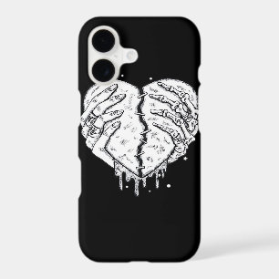 Gothic Skeleton Heart Hands Retro Aesthetic