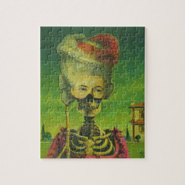 Gothic Skeleton Puzzle (Vertical)
