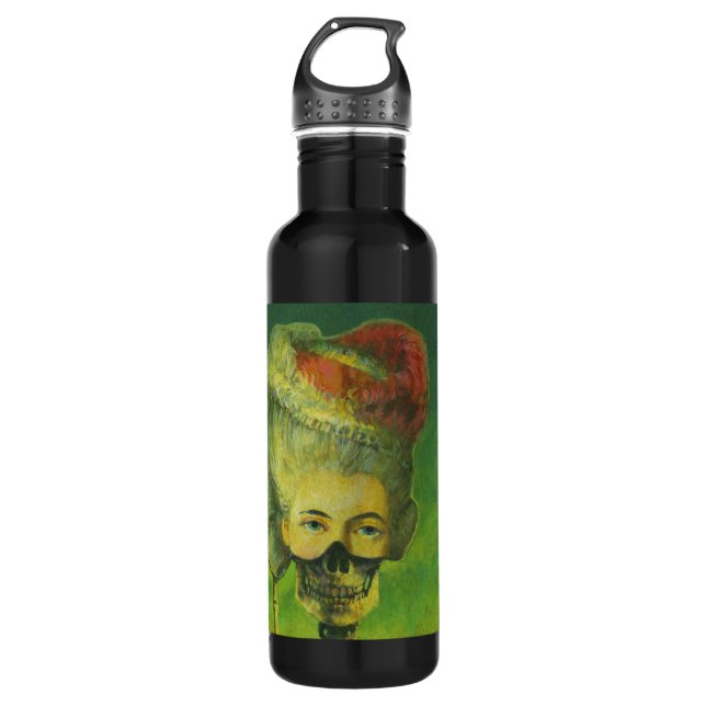 Gothic SkeletonWater Bottle Bottle (Front)