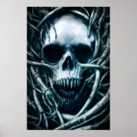 Gothic Skull Art: Creepy Death Metal Sigil