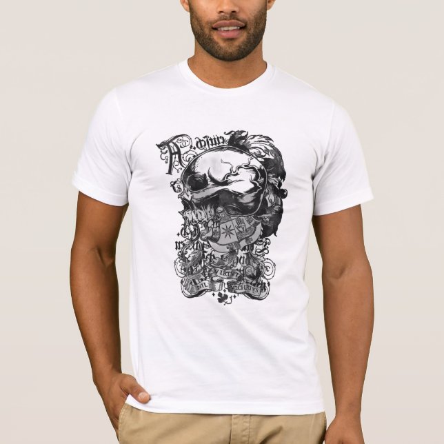 Gothic Skull Art - T-Shirt (Front)