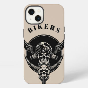 Gothic Skull Artwork with Intricate Details iPhone 13 Case