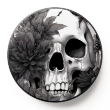 Gothic Skull Dark Witch Spooky