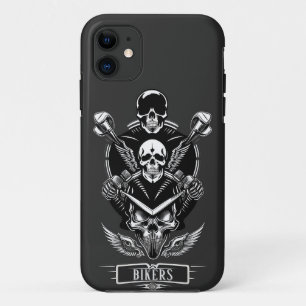 Gothic Skull Design iPhone 11 Case