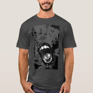 Gothic Skull Grunge Aesthetic Art The Voices In My T-Shirt