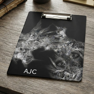 Gothic Smoke Aesthetic Clipboard
