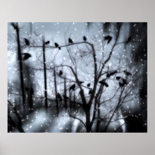 Gothic Snow Poster