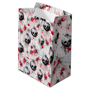 Gothic Spooky Christmas Medium Gift Bag